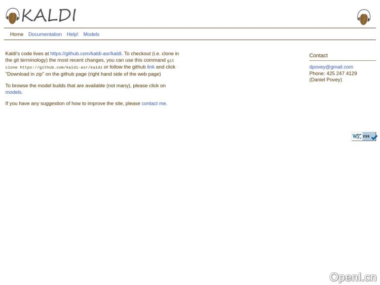Kaldi Speech-to-Text