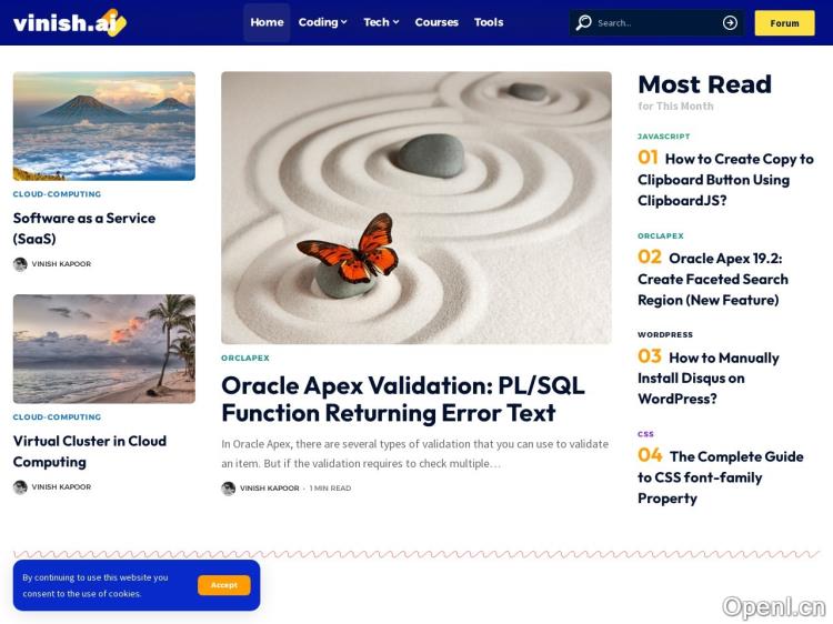 Vinish Text to Speech Converter