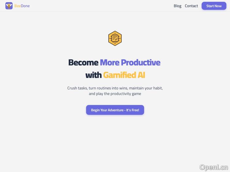 Beedone: The Productivity Game