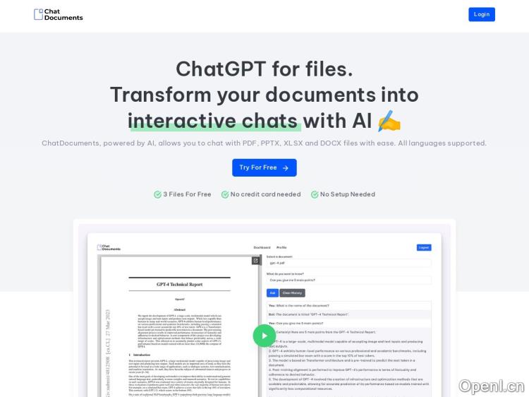 Chat Documents