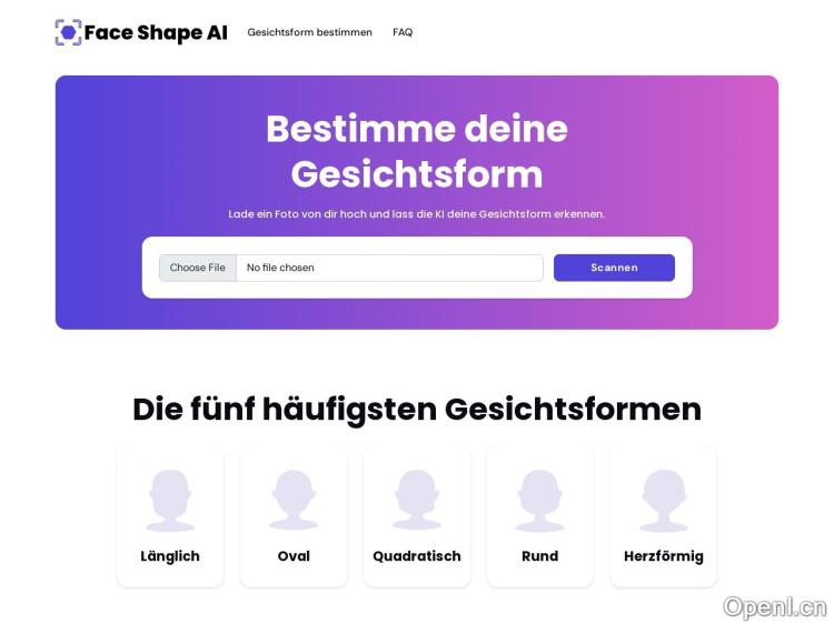 Face Shape AI