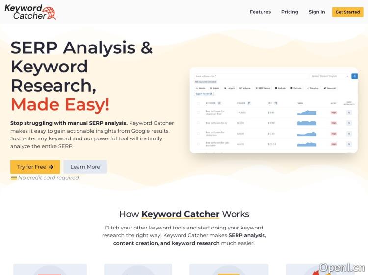 Keyword Catcher