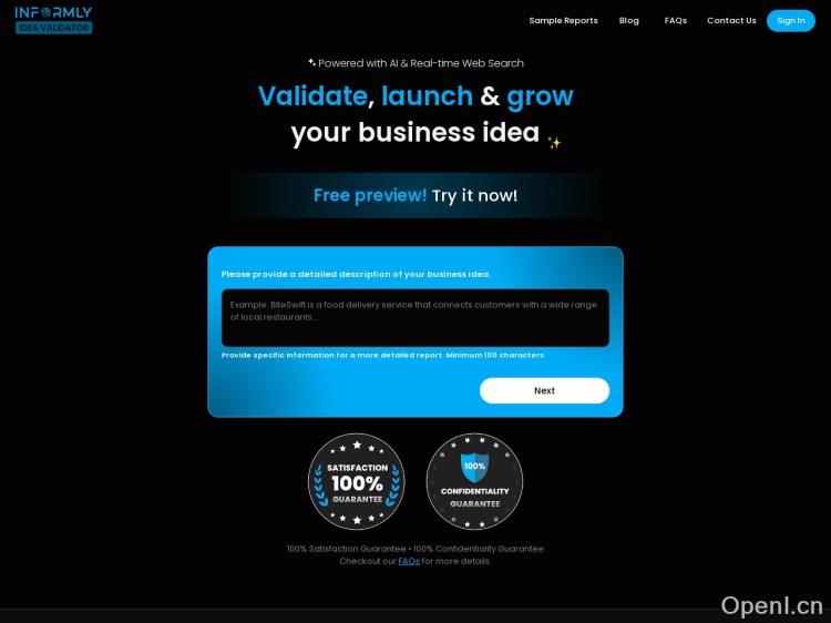 CodeMode Idea Validator