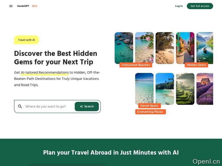 GenixGPT – Travel AI
