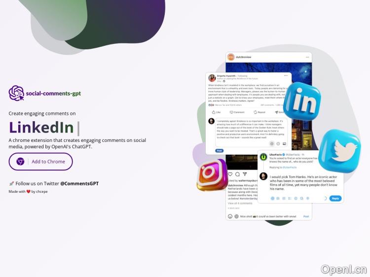 Social Comment GPT