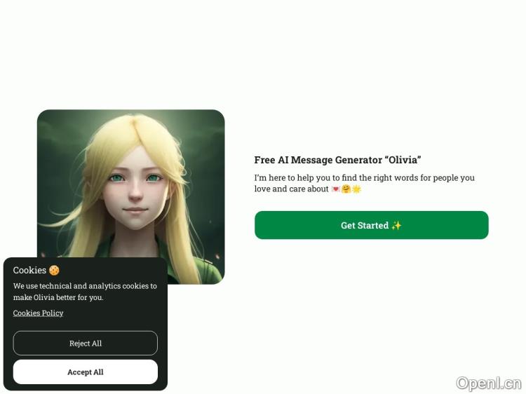 Message Generator Olivia
