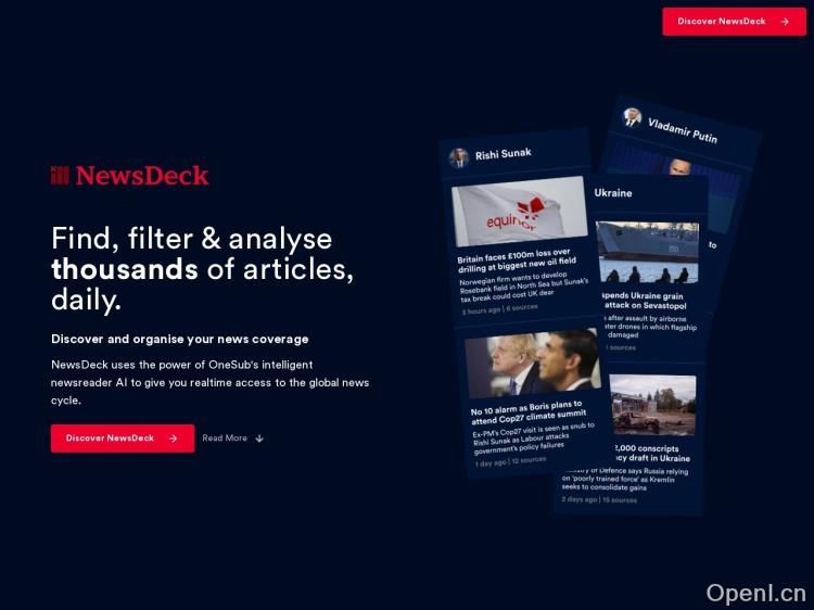 NewsDeck from OneSub