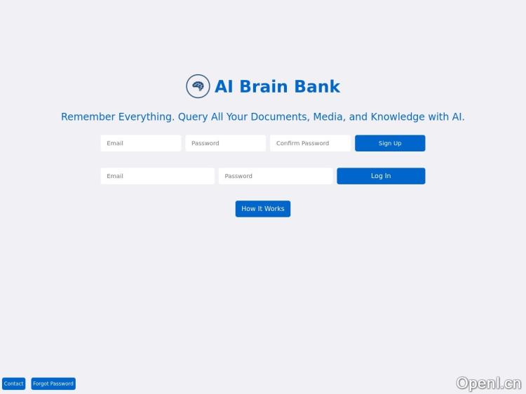 AI brain bank
