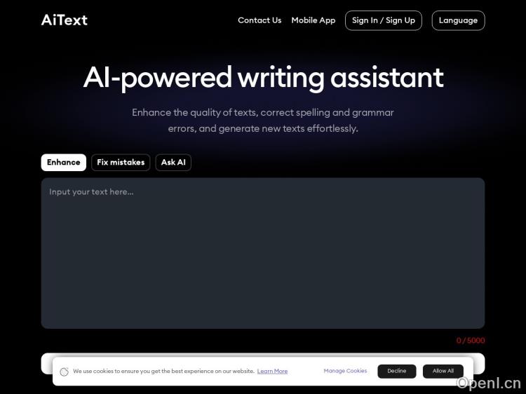 AiText – AI Writing Assistant