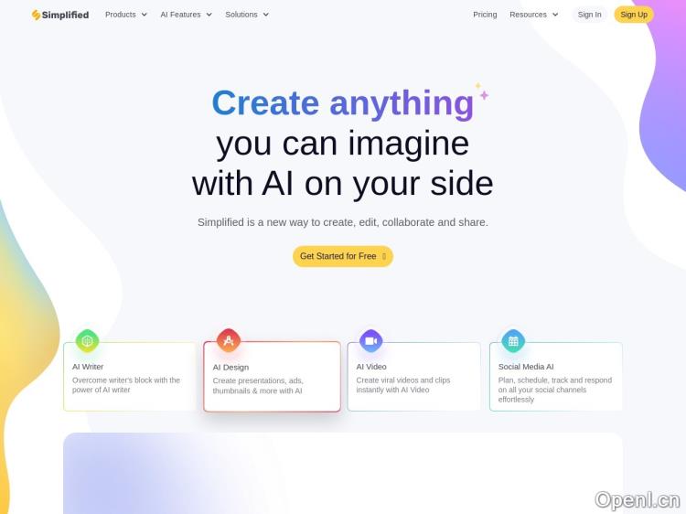 Simplified Image Captions