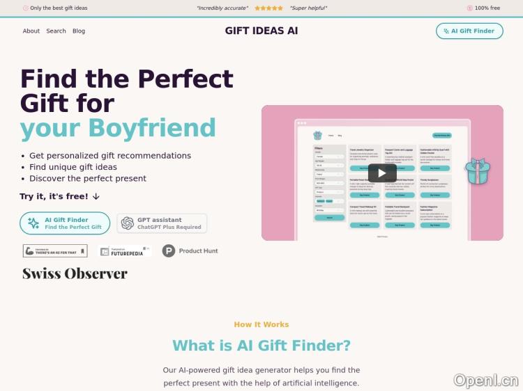 Gift Ideas AI