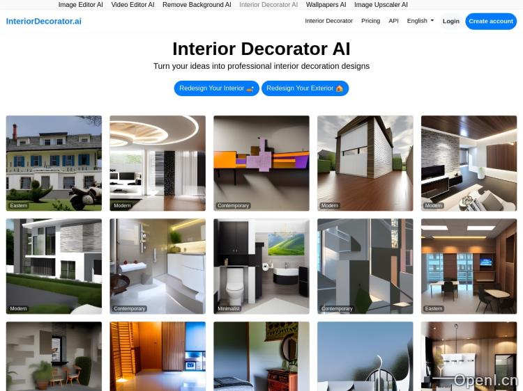Interior Decorator AI