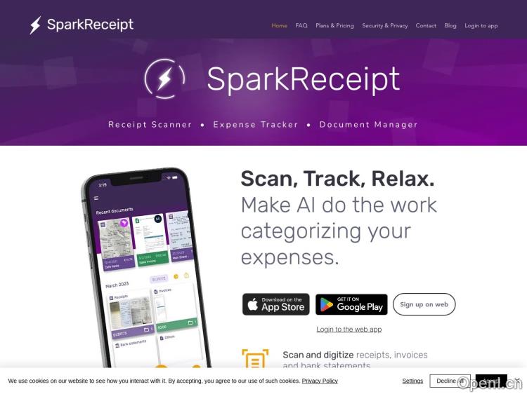 SparkReceipt