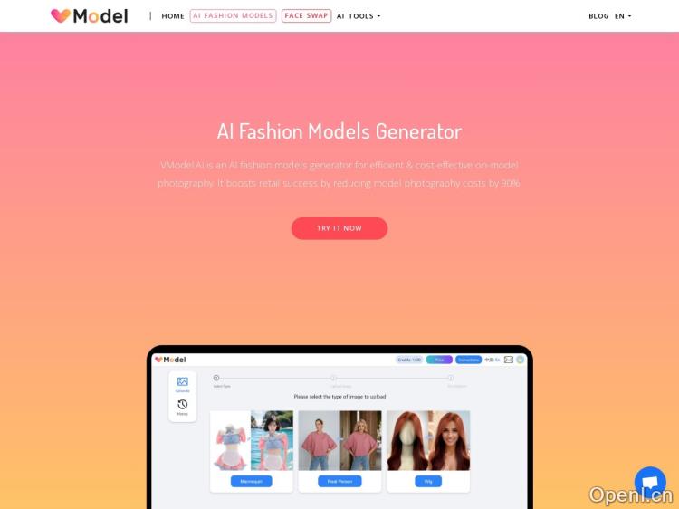 VModel – AI Fashion Models