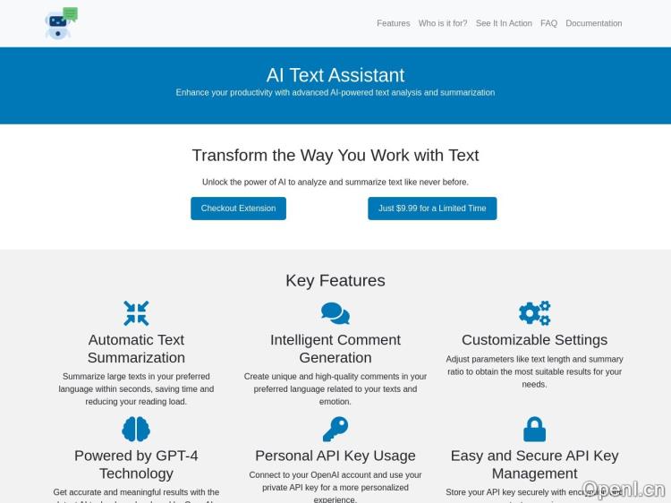 AI Text Assistant