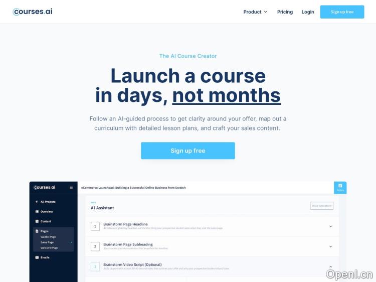 Courses AI