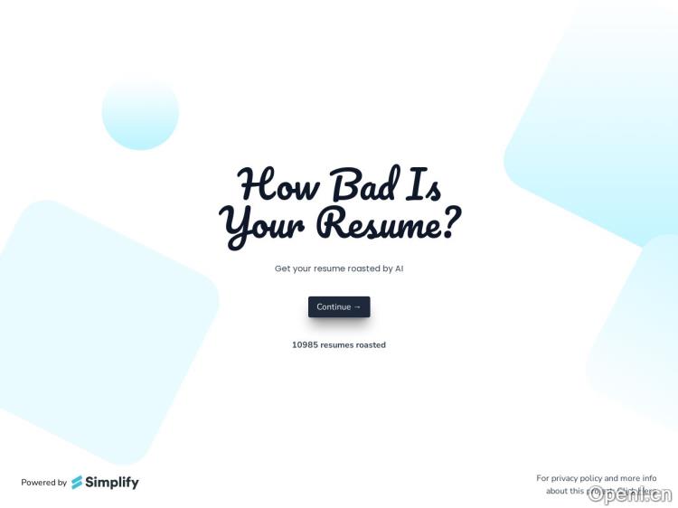 RoastMyResume