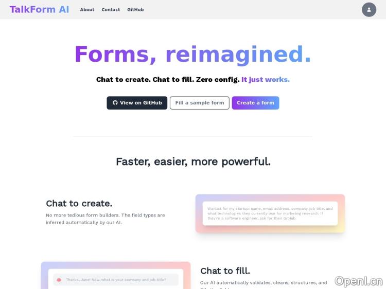 TalkForm AI