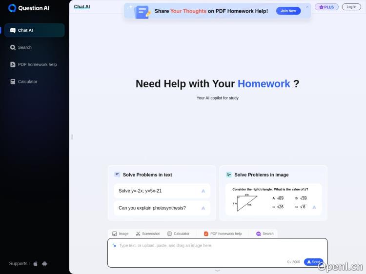QuestionAl：AI作业助手