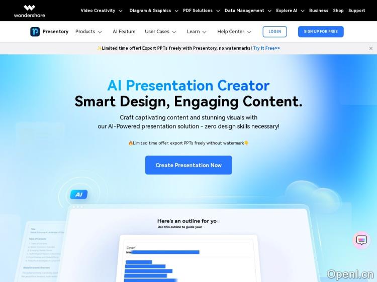 Wondershare Presentory