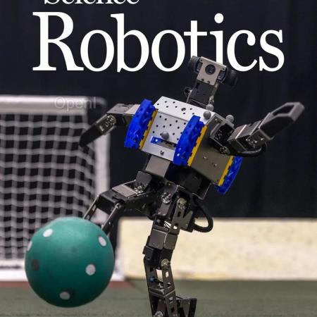 DeepMind具身智能“足球运动员”登Science Robotics 封面