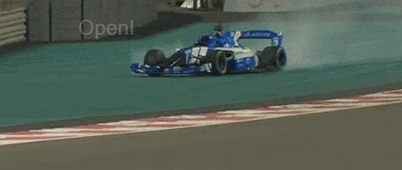 首届AI方程式大赛，8圈开了一个小时