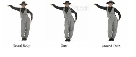 CVPR 2024 | 跳舞时飞扬的裙摆,AI也能高度还原了,南洋理工提出动态人体渲染新范式