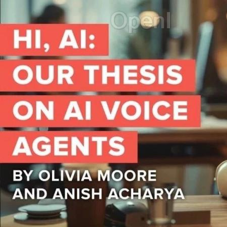 a16z 发布 AI 语音 Agent 图谱:重塑通话的时机到了