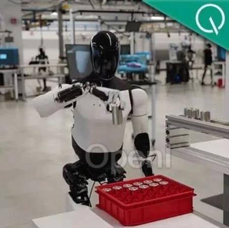 特斯拉机器人进厂打工,马斯克:手的自由度今年将达到22个!