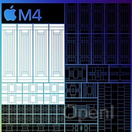 280亿颗晶体管!苹果M4芯片首发,AI算力高达38TOPS,宣战友商AI PC