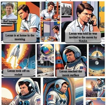 LeCun上月球?南开、字节开源StoryDiffusion让多图漫画和长视频更连贯