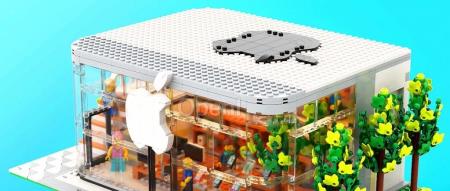 想拥有一家属于自己的 Apple Store？或许可以试试乐高
