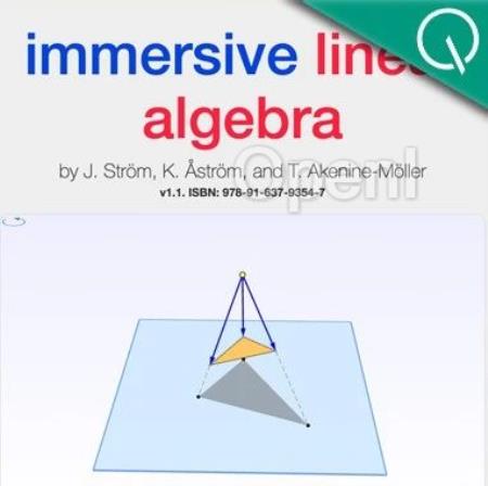 沉浸式线性代数教材,不懂哪里点哪里,网友:天花板级别
