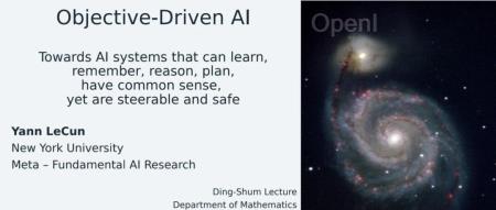 图灵奖得主LeCun哈佛演讲PPT放出:唱衰自回归LLM,指明下一代AI方向