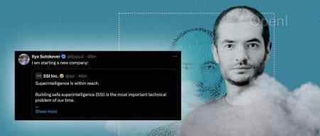 正式开打！离开OpenAI一个月后，Ilya Sutskever成立了超级安全智能公司！