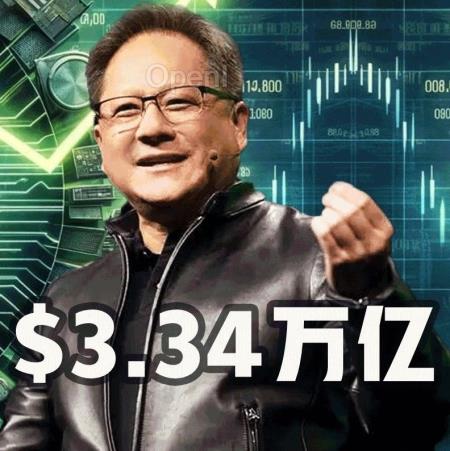 全球市值第一!英伟达3.3万亿美元登AI王座超微软,老黄却直言忧心忡忡