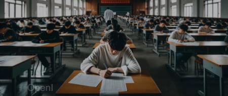 AI 第一次高考:记得作文要龙头猪肚凤尾