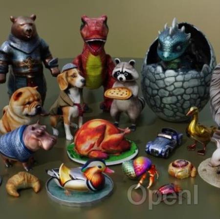 文字秒变立体图像!Meta推出强大的3D生成模型