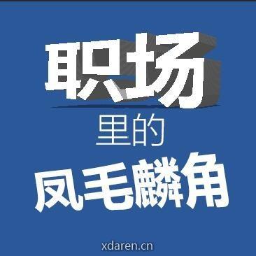 职场里的凤毛麟角