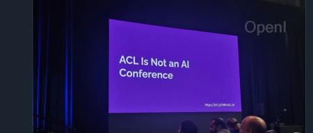 ACL主席:ACL不是AI会议