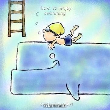 和松妈妈去游河