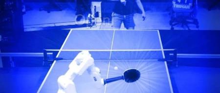 打败樊振东的只有AI?谷歌DeepMind推出乒乓球机器人