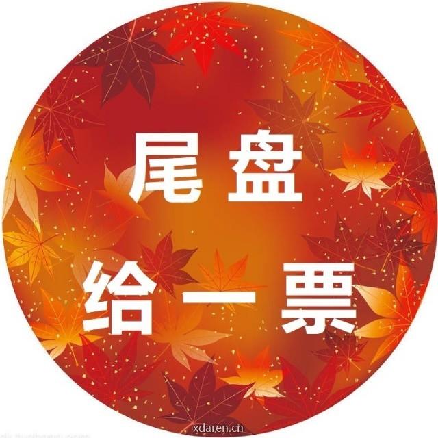 尾盘给一票