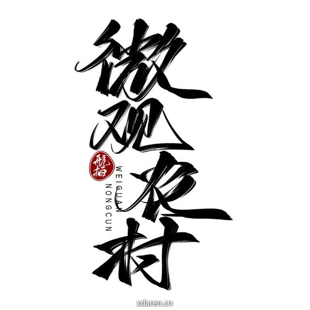 微观农村航拍