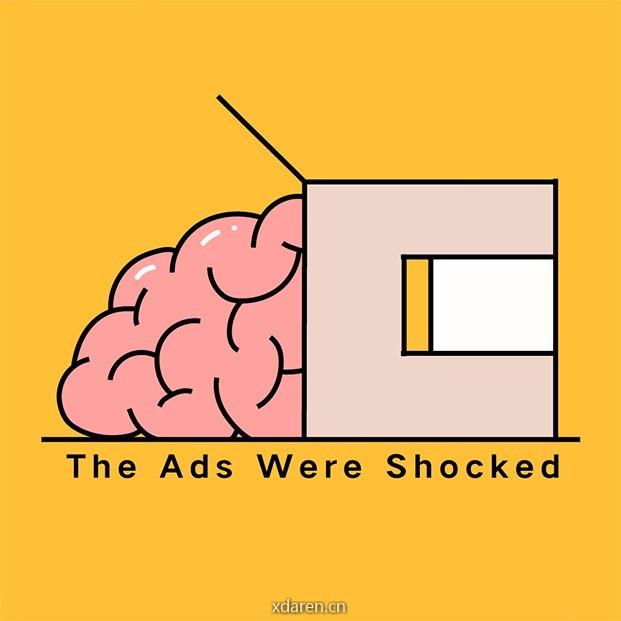 广告也震惊