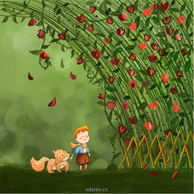 小王子和狐狸的