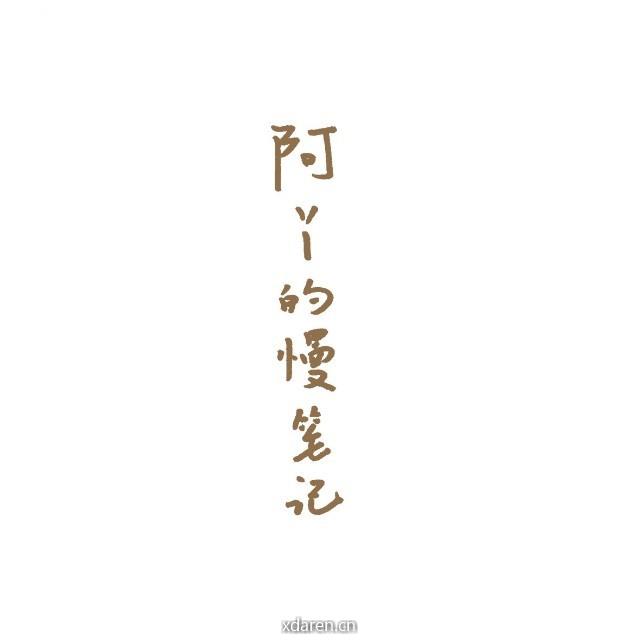 阿丫的慢笔记