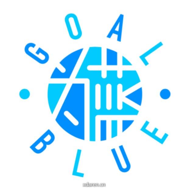 GoalBlue为蓝