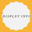 Display Info