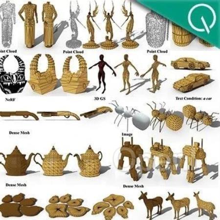 30秒生成建模师级Mesh！最大可生成面数提升至1600，GitHub揽星1.9k项目发布V2版本